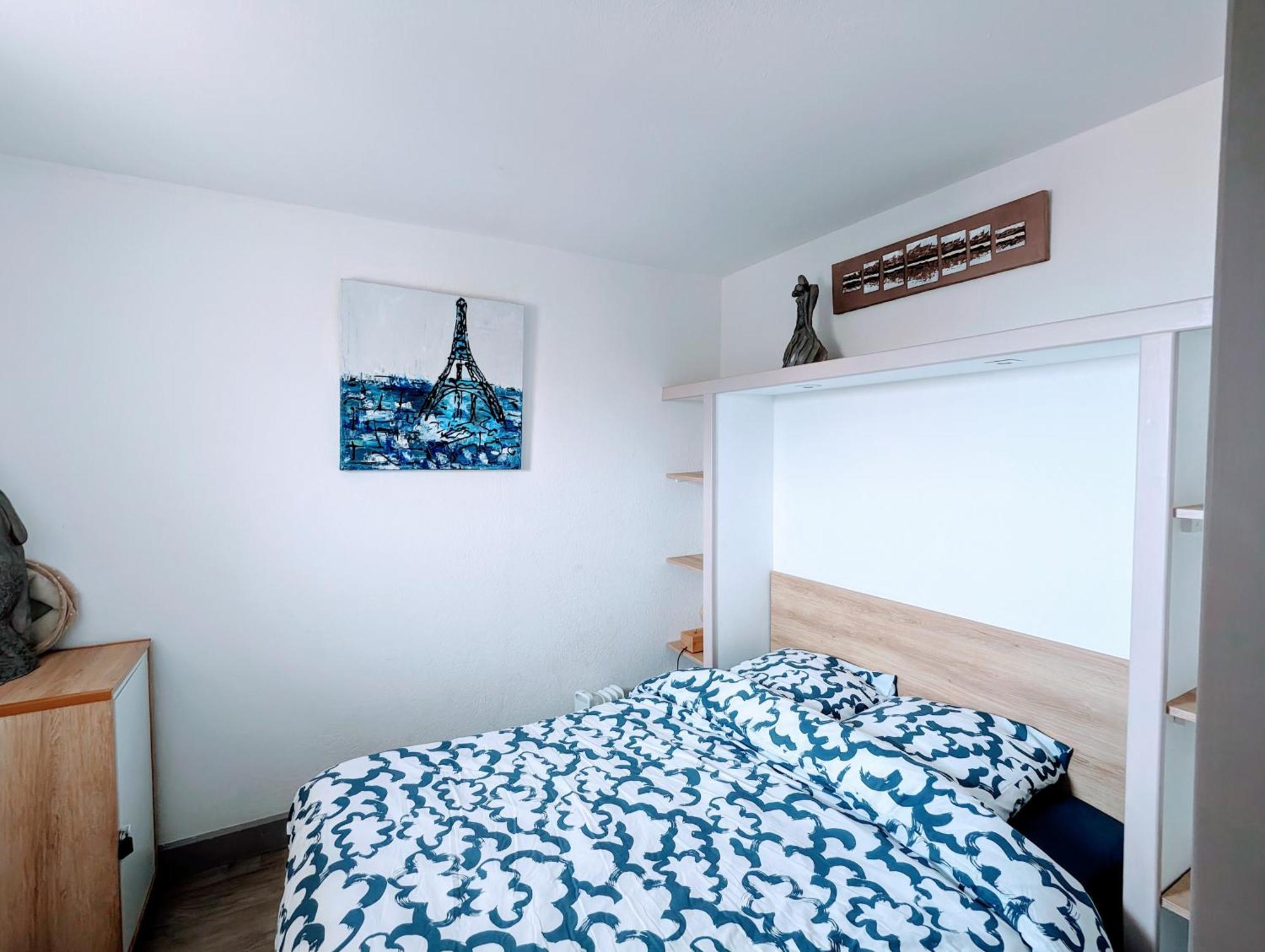 T2 Climatise Vue Sur Mer, Wifi, Piscine Et Parking Sète Exterior foto